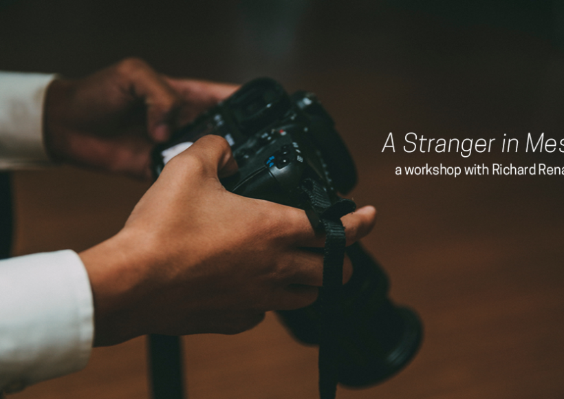 Person holding camera