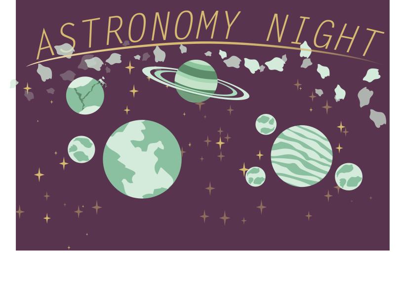 Annual Art Student Show Extended Hours During Astronomy Night