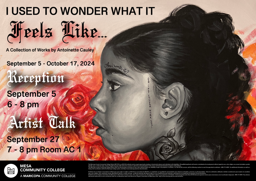 I used to wonder what it feels like....A collection of works by Antoinette Cauley
