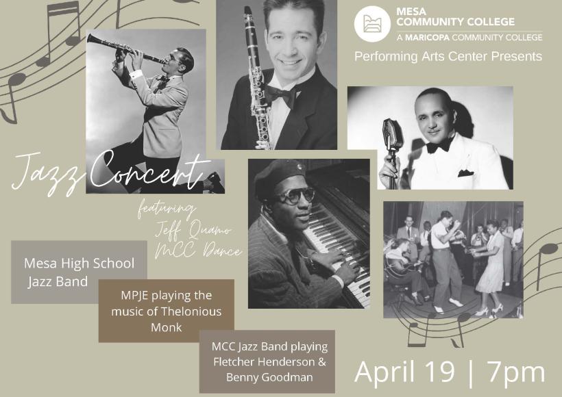 MPJE Jazz and the MCC Jazz Ensemble Concert 