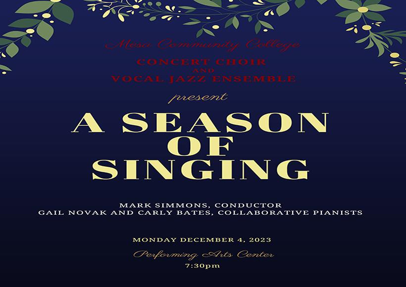 MCC Choir & Vocal Jazz Concert 