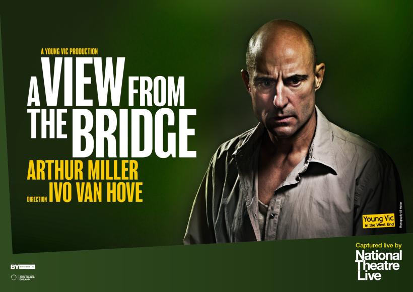 Bald man with fierce expression on green background