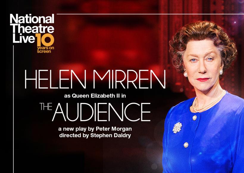 NT Live poster featuring Helen Mirren