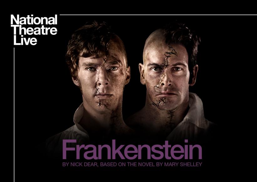 picture of Benedict Cumberbatch and Jonny Lee Miller as Frankenstein and The Creature