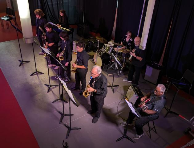 Combo at the Jazz Lobby Concert