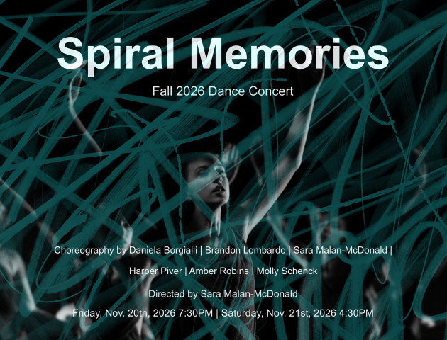 Flier for Dance Concert on Nov 20 and 21