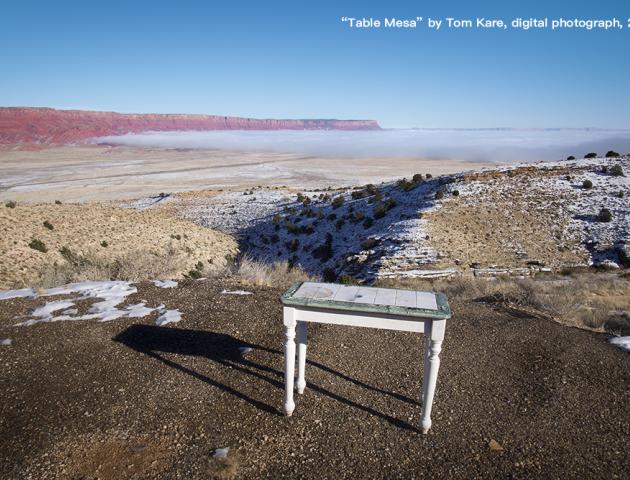 "Table Mesa" by Tom Klare, digital photograph, 2015