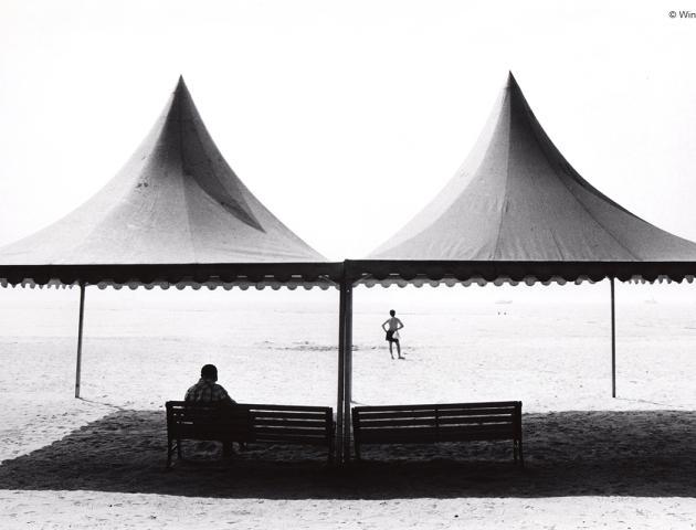 "By the Sea #65" by Wing Wong, silver gelatin print, 2012