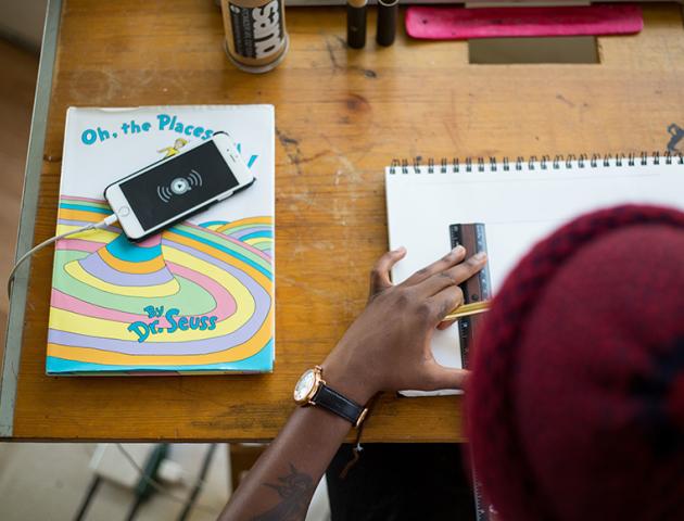 Student Working