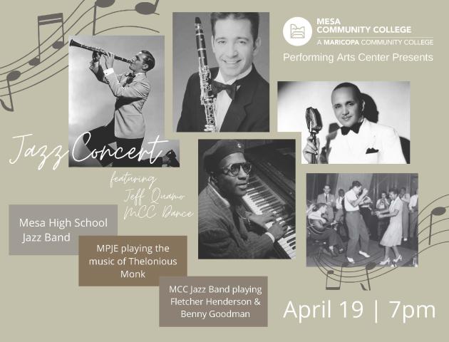 MPJE Jazz and the MCC Jazz Ensemble Concert 