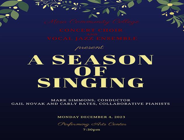 MCC Choir & Vocal Jazz Concert 