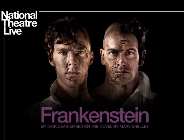 picture of Benedict Cumberbatch and Jonny Lee Miller as Frankenstein and The Creature