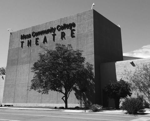 Front entrance of the MCC Theatre.