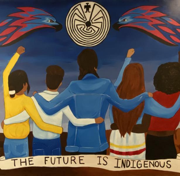 Indigenous mural