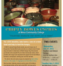 2015 Empty Bowls Flyer