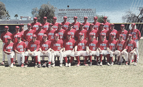 Mesa men&#39;s baseball team
