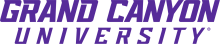 Grand Canyon University logo.