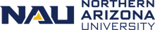 Northern Arizona University logo.