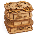 Wooden puzzle box