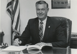 Theo Heap seated at desk