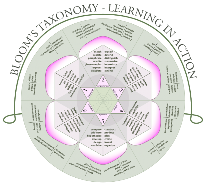 Bloom's Taxonomy Learning in Action