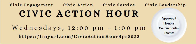 Civic Action Hour Header Spring 2023