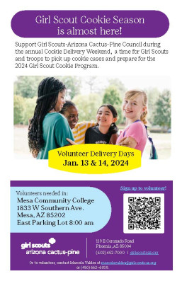 Girl Scout Cookie Weekend Event