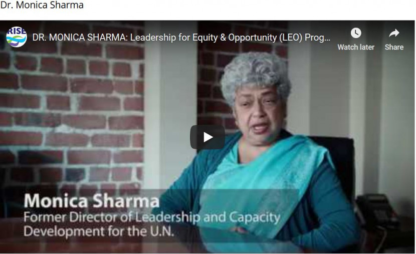 Dr. Monica Sharma &amp;Radical Transformational Leadership
