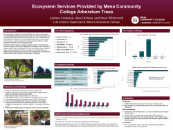Ecosystem Services by MCC