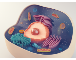Anatomical structure of animal cell