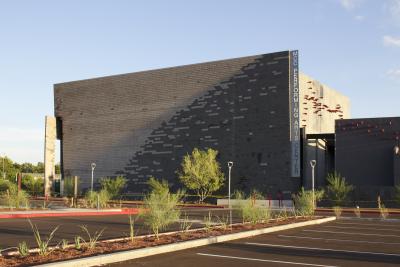 New Performing Arts Center building at MCC Campus