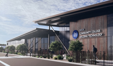 Rendering of Welding Technology building