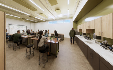 Rendering of Sustainable Horticulture lab