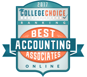 College Choice Best Accounting Associates Online badge