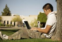 Student being advised
