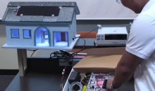 Electronic house student project