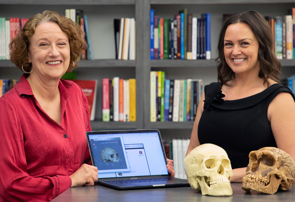 Dr. Annalisa Alvrus and Laura Ballard