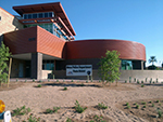 A new police station southeast of the Bank of America Tower on Alma School opened in October. Photo of Fiesta District Police Station