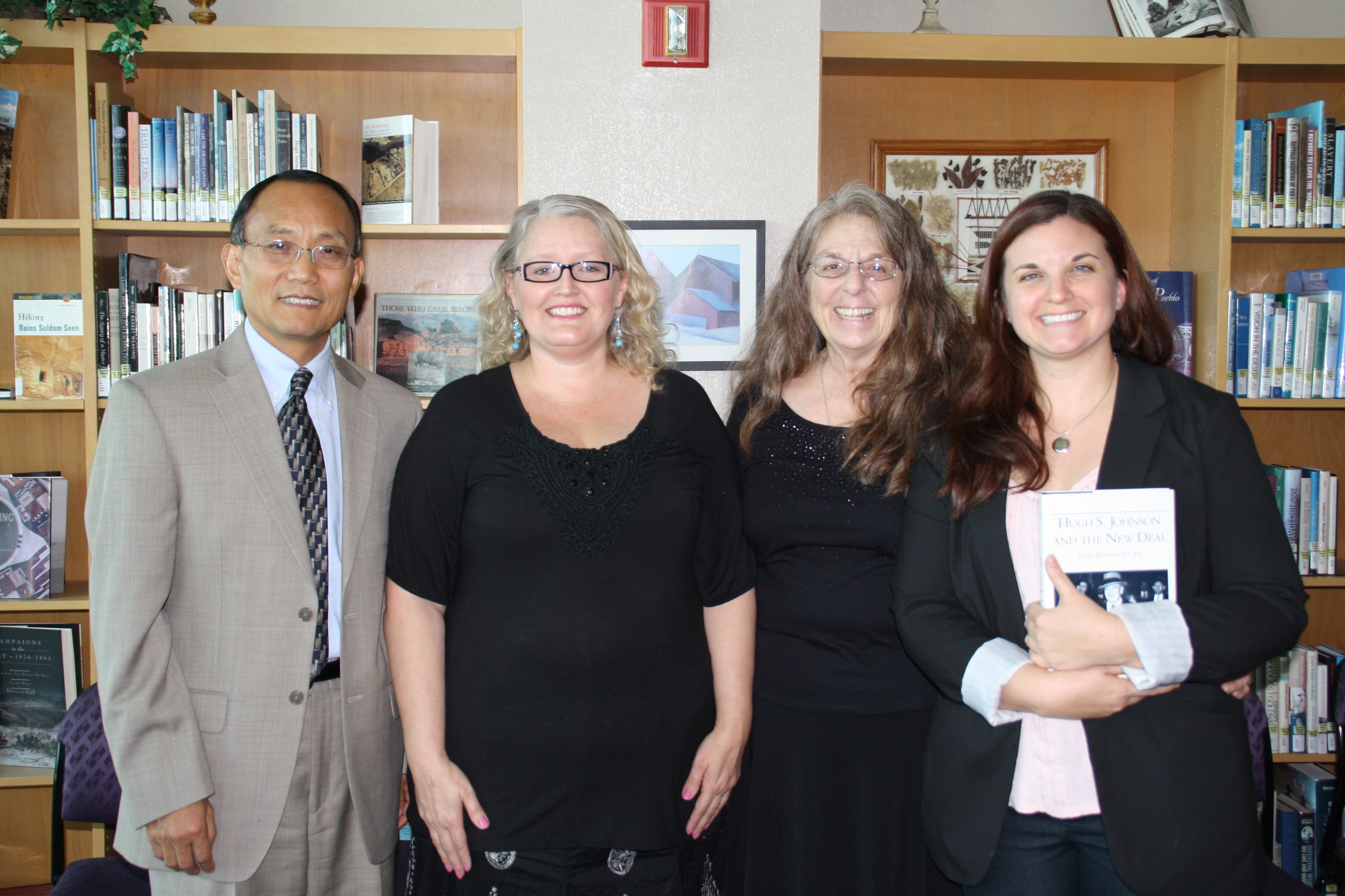 Michelle Rose pictured with John Ohl, Jocelyn Ohl and Maria Ohl.