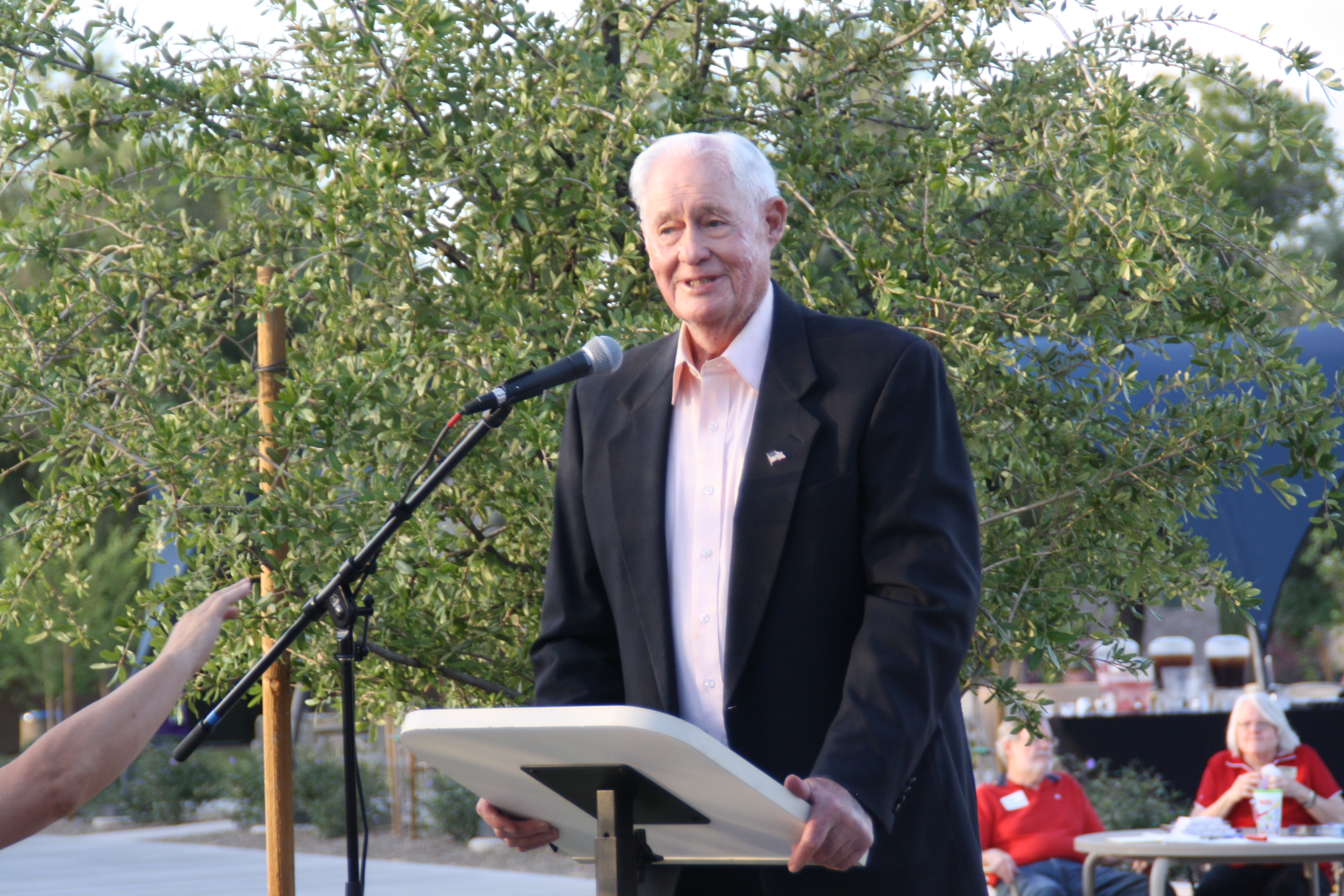 Retired MCC President Theo Heap