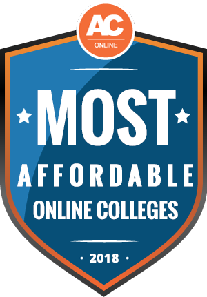 Most Affordable Online Colleges Most Affordable Online Colleges Badge
