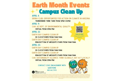 Earth Week at MCC!