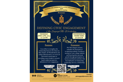 Engage Me Workshop- Defining Civic Engagement by Phi Theta Kappa