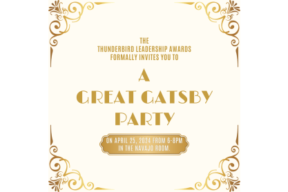 Thunderbird Leadership Awards! Nominate a student!