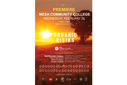 Organic Rising Movie - Hosted by the Life Science Dept