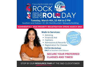Rock EnRollment Day Tune Up Your Academic Future!