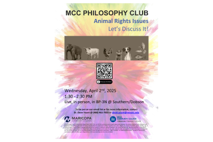 Philosophy Club: Animal Rights Issues!