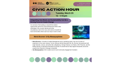 CCCE Civic Action Hour (March 25th)