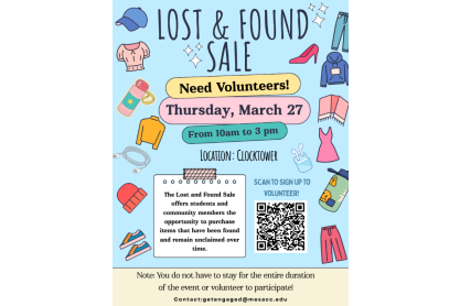 Lost and Found Sale!