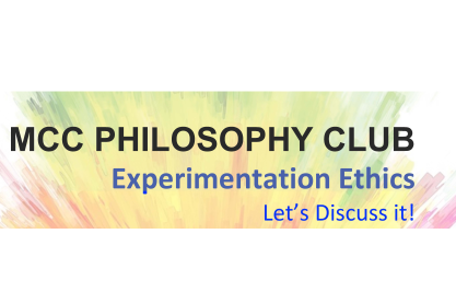 Philosophy Club: Experimentation Ethics